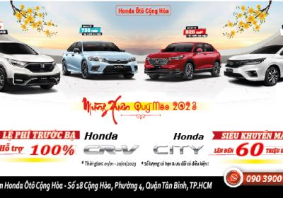 Bảng Giá Xe Honda & Ưu Đãi Tháng 01-2023 | Honda Ôtô Cộng Hòa