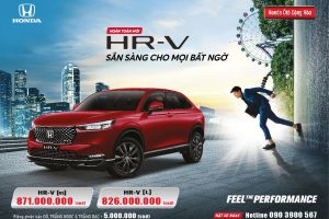 Ra mắt Honda HR-V thế hệ thứ 2 hoàn toàn mới - Sẵn sàng cho mọi bất ngờ  -Honda Ôtô Cộng Hòa