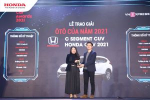 Vinh danh Honda CR-V và Honda City nhận giải thưởng trong lễ trao giải Ôtô Của Năm - Báo VnExpress