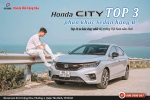 Xe Sedan đáng tiền bậc nhất phân khúc B - Honda City 