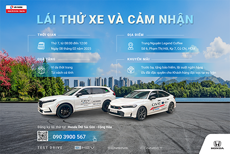 Lái thử xe và cảm nhận tháng 2.2025