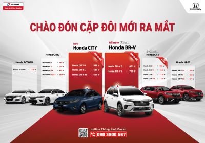 Bảng Giá Xe Honda & Khuyến Mãi Tháng 07/2023 | Honda Ôtô Sài Gòn - Cộng Hòa